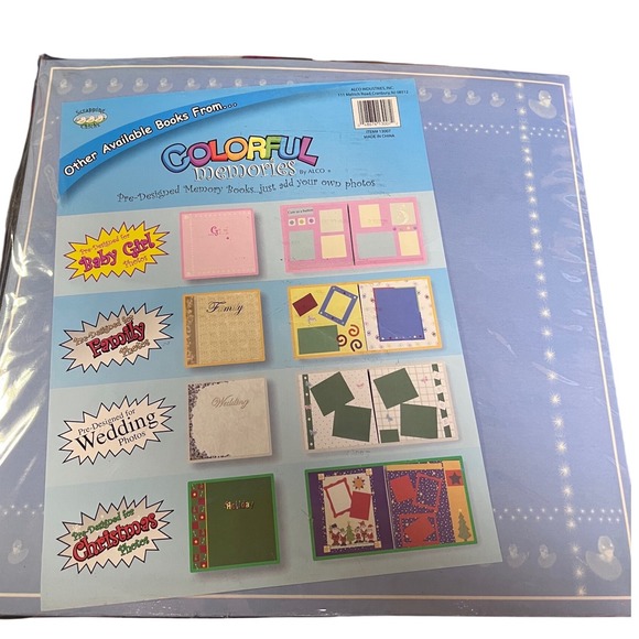 Colorful Memories Baby Boy Pre-Designed 12x12 Memory Book Scrapbook 20 Pages NEW - Picture 4 of 4